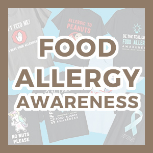 food allergy awareness tee shirts