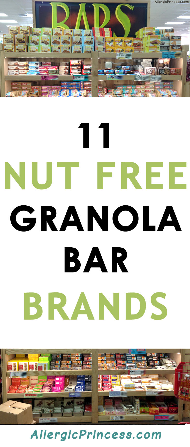12 NUT FREE GRANOLA BAR BRANDS ALLERGIC PRINCESS Food Allergies