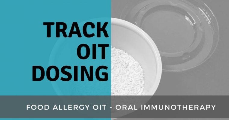 TRACK OIT DOSING LOG FOR IMMUNOTHERAPY