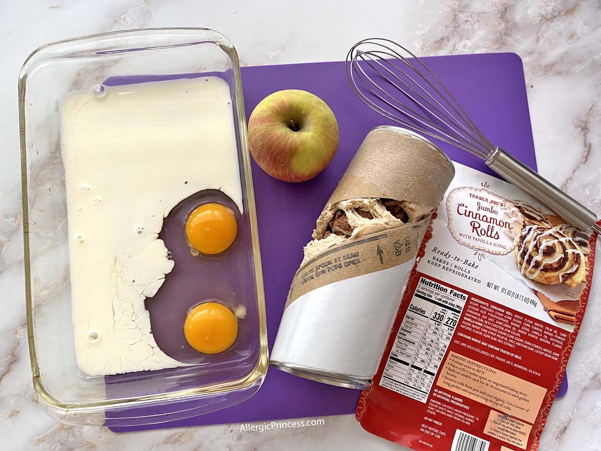 cinnamon roll casserole