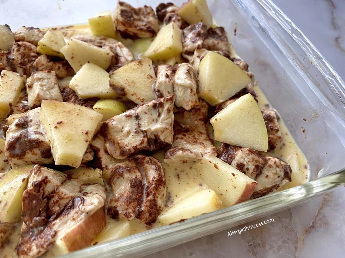 cinnamon roll casserole