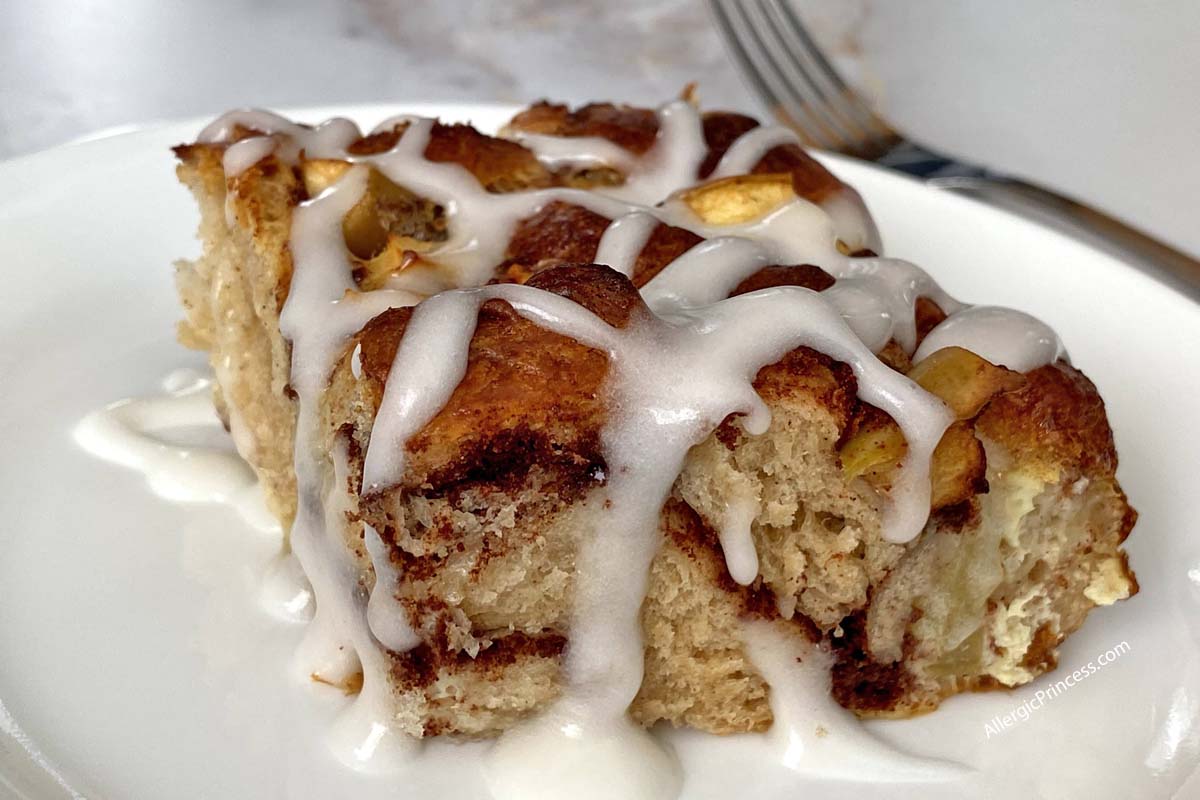 cinnamon roll casserole (nut-free)