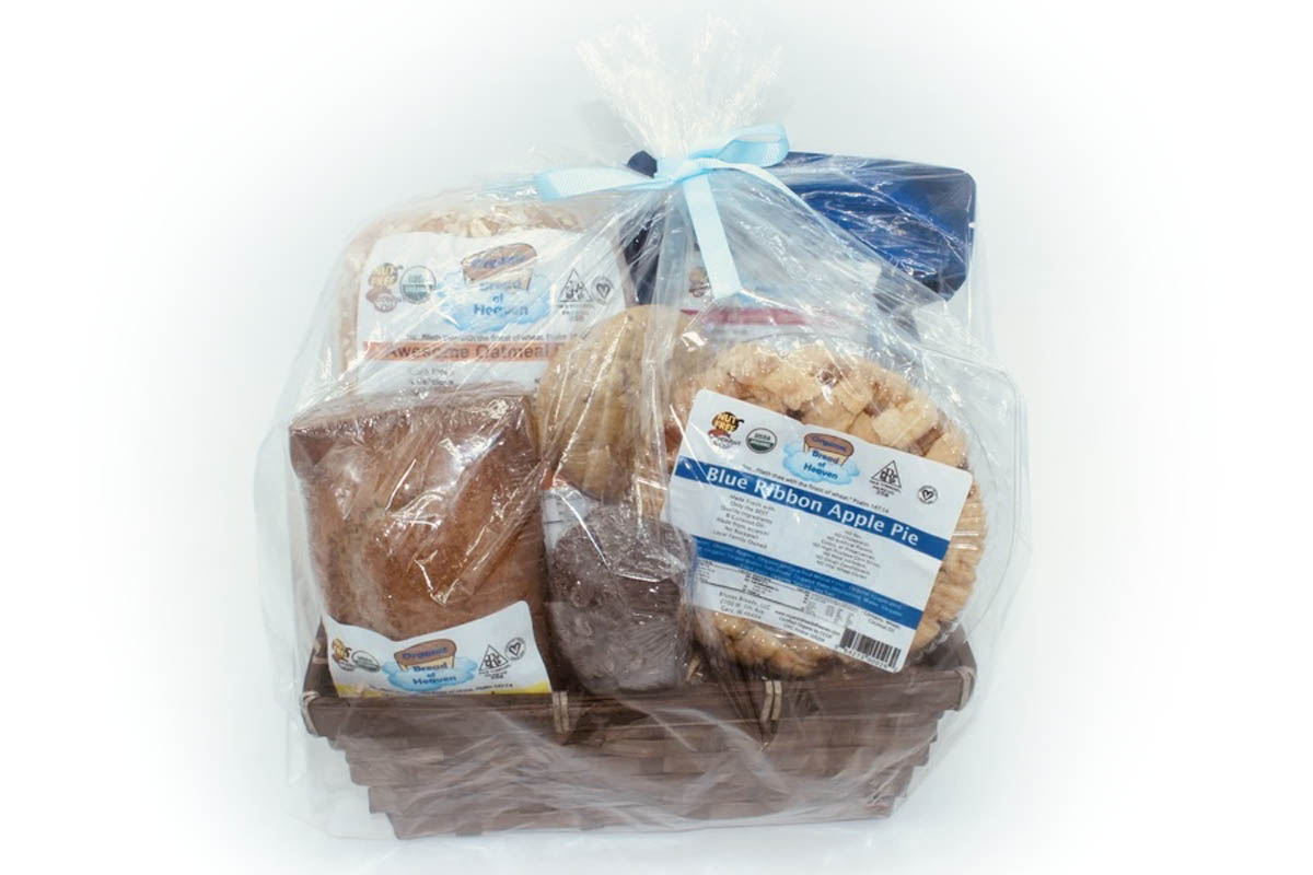 ORGANIC BREAD OF HEAVEN BAKERY DELIVERS GIFT BASKETS